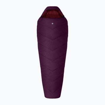 Śpiwór Alpinus Fiber Pro 1100 prawy burgundowy