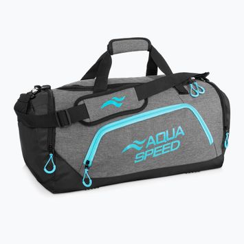 Torba pływacka AQUA-SPEED 43 l szara/niebieska