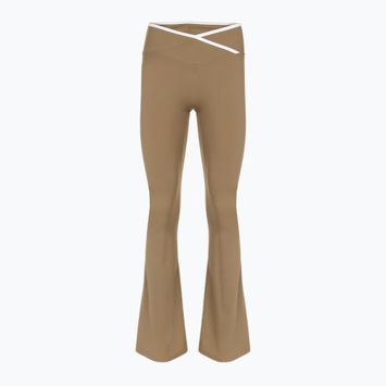 Spodnie do jogi damskie JOYINME Dual Essence Flare desert glow