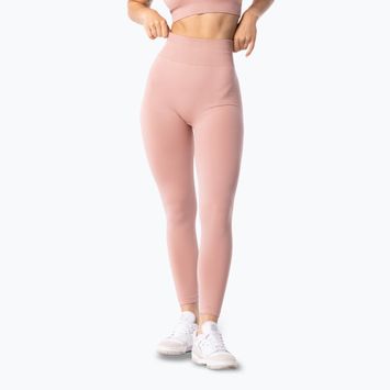 Legginsy treningowe damskie Carpatree Simply Seamless smooth pink