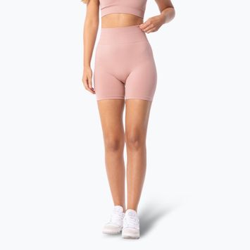 Spodenki treningowe damskie Carpatree Simply Seamless smooth pink