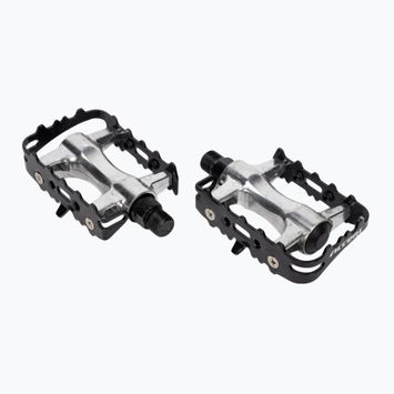 Pedały rowerowe ACCENT Basic srebrny/czarny
