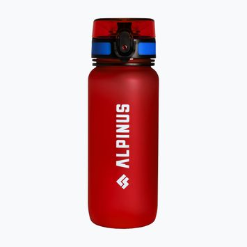 Butelka turystyczna Alpinus Trysil GOPR Edition 650 ml czerwony/niebieski