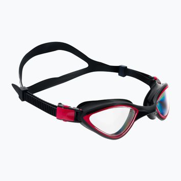 Okulary do pływania AQUA-SPEED Flex czerwone/czarne/jasne