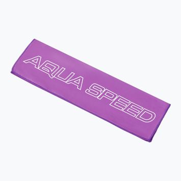 Ręcznik szybkoschnący AQUA-SPEED Dry Flat 50 x 100 cm fioletowy
