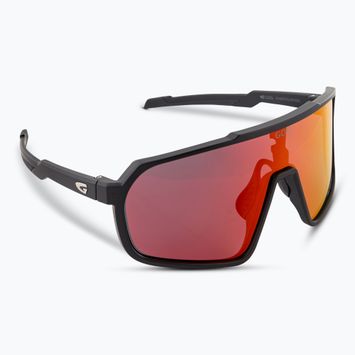 Okulary przeciwsłoneczne GOG Okeanos matt black/polychromatic red