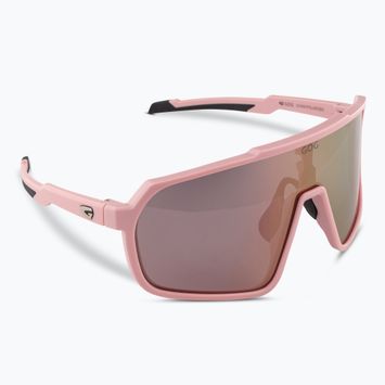 Okulary przeciwsłoneczne GOG Okeanos matt dusty pink/black/polychromatic pink