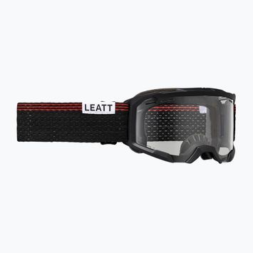 Gogle rowerowe Leatt Velocity 4.0 MTB X-Flow black/clear