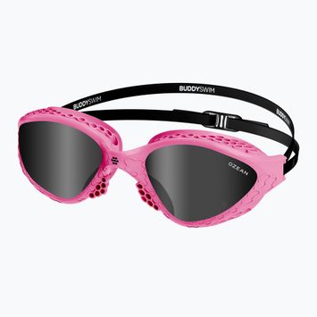 Okulary do pływania BuddySwim Ozean pink/black/ smoke