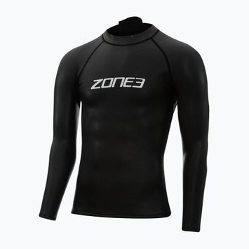 Docieplacz neoprenowy ZONE3 Long Sleeve Under Wetsuit Baselayer black/white