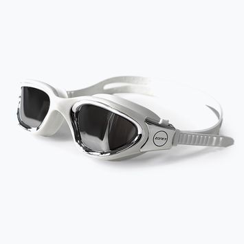 Okulary do pływania ZONE3 Vapour white/silver