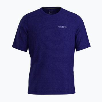 Koszulka trekkingowa męska Arc'teryx Cormac Arc'bird Logo soulsonic heather/moonstone