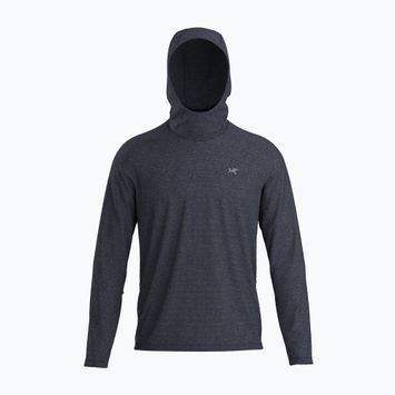 Longsleeve męski Arc'teryx Cormac Hoody black sapphire heather