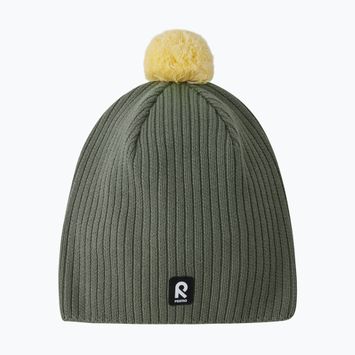 Czapka zimowa dziecięca Reima Koillinen greyish green