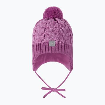 Czapka zimowa dziecięca Reima Paljakka red violet