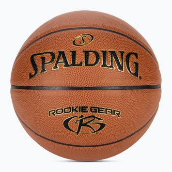 Piłka do koszykówki Spalding Rookie Gear Leather pomarańczowy rozmiar 5
