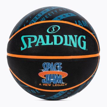 Piłka do koszykówki Spalding Bugs 3 czarna/niebieska rozmiar 7