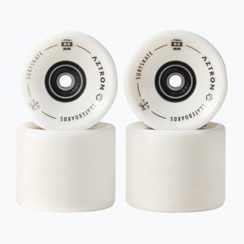 Kółka do deskorolki  Aztron Surfskate 65 mm / 78A 4 szt. bright white