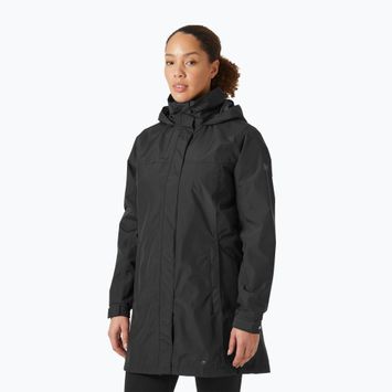 Płaszcz przeciwdeszczowy damski Helly Hansen Aden Long Coat black