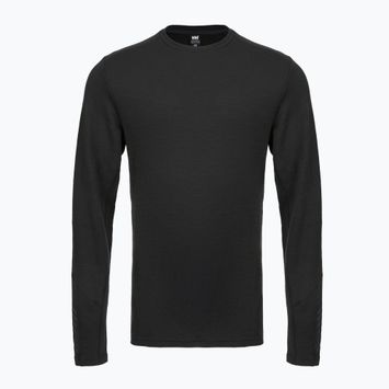 Bluza termoaktywna męska Helly Hansen Lifa Merino Midweight Crew black