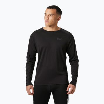 Bluza termoaktywna męska Helly Hansen Lifa Active Stripe Crew black
