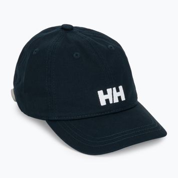 Czapka z daszkiem dziecięca Helly Hansen Logo Jr navy