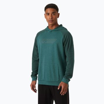 Bluza męska Helly Hansen Lifa Tech Lite Pullover Hood 2.0 dark creek