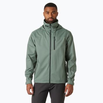 Kurtka żeglarska męska Helly Hansen Crew Hooded 2.0 grey cactus