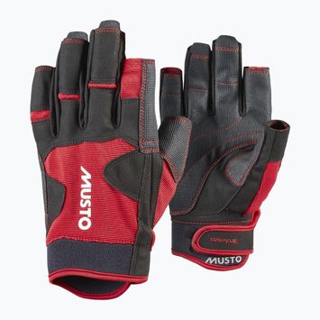 Rękawiczki żeglarskie Musto Performance Short Finger 2.0 true red