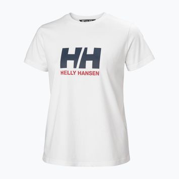 Koszulka damska Helly Hansen Logo 3.0 SS white