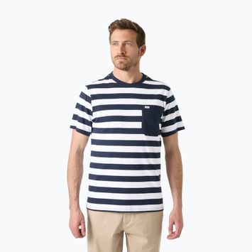 Koszulka męska Helly Hansen Hudson navy stripe