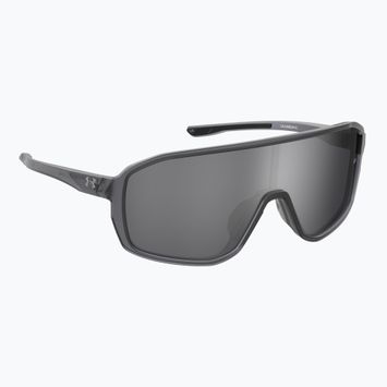 Okulary przeciwsłoneczne męskie Under Armour Gameday/G S3 crystal grey/silver oleophobic