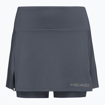 Spódnica tenisowa dziecięca HEAD Club Basic Skort anthracite