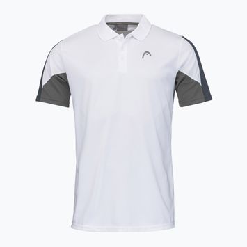 Koszulka polo tenisowa męska HEAD Club 22 Tech Polo white/navy