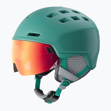 Kask narciarski HEAD Rachel Pro green/red yellow