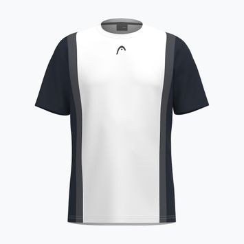 Koszulka tenisowa męska HEAD Club 25 Tech navy/white