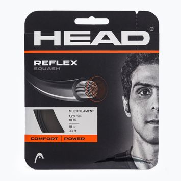 Naciąg do squasha HEAD Reflex 10 m black