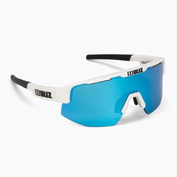 Okulary przeciwsłoneczne Bliz Matrix Small matt white/smoke blue multi