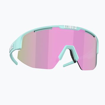Okulary przeciwsłoneczne Bliz Matrix Small matt pastel mint/brown/rose multi