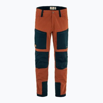 Spodnie trekkingowe męskie Fjällräven Keb Agile autumn leaf/ dark navy