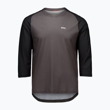 Koszulka rowerowa męska POC Motion Air Jersey 3/4 sylvanite grey