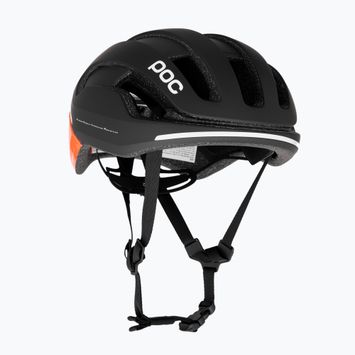 Kask rowerowy POC Omne Beacon MIPS fluorescent orange avip/uranium black matt