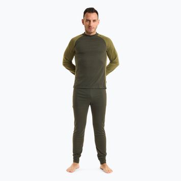 Komplet bielizny termoaktywnej męskiej Pinewood Finnveden Base Layer d.green/leaf