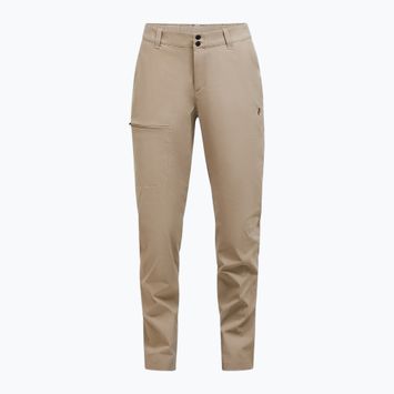 Spodnie trekkingowe damskie Peak Performance Iconiq avid beige