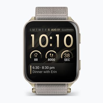 Zegarek Garmin Venu X1 soft gold/french gray
