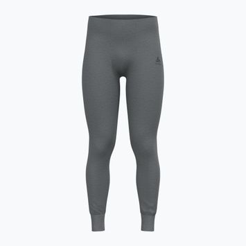 Spodnie termoaktywne męskie ODLO Active Warm Bl Bottom Long odlo steel grey melange