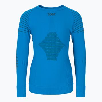 Longsleeve termoaktywny dziecięcy X-Bionic Invent 4.0 LS teal blue/anthracite