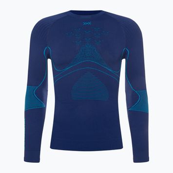 Longsleeve termoaktywny męski X-Bionic Energy Accumulator 4.0 LS navy/blue