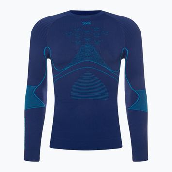 Longsleeve termoaktywny męski X-Bionic Energy Accumulator 4.0 LS navy/blue