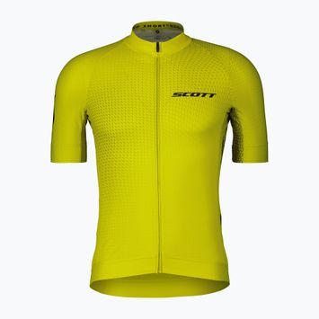 Koszulka rowerowa męska SCOTT RC Pro sulphur yellow/black